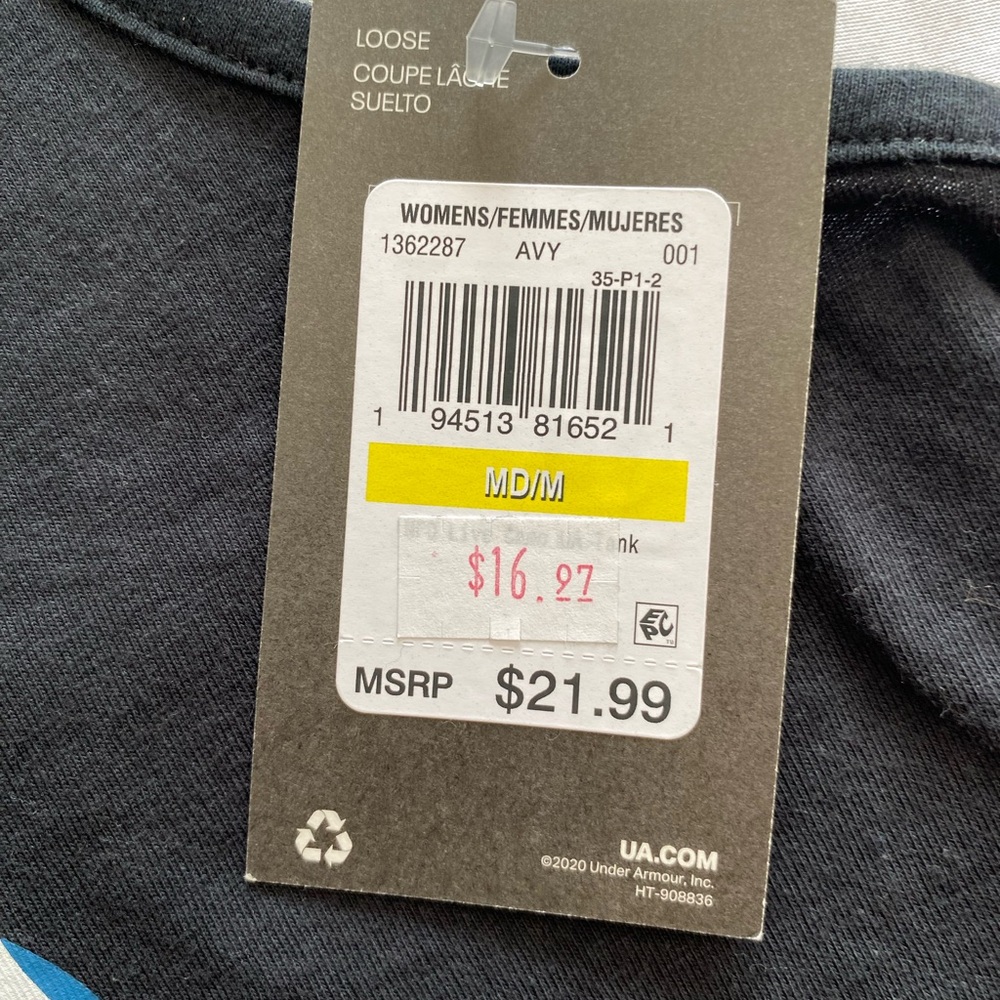 Under Armour Women's Black Tank Top - Picture 3 of 6